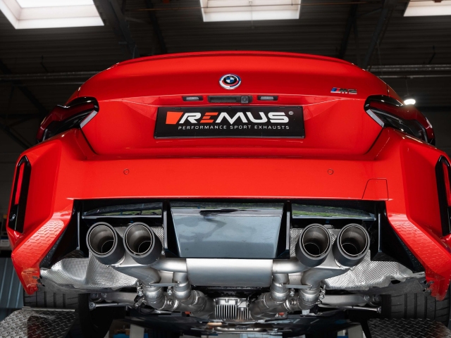 REMUS RACING Axle-Back Exhaust (2023-2024 BMW M2 G87)